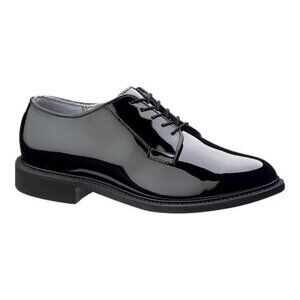 Bates Vibram Oxfords Black US Size 15 3e High Gloss Style 00941NEW Dress Shoes